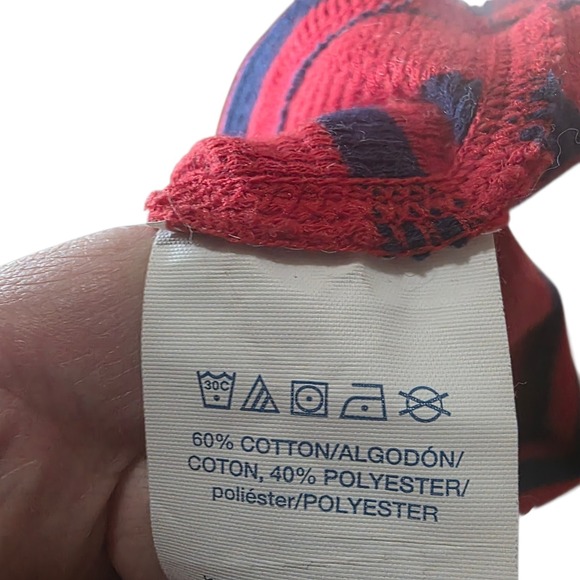 Polo Ralph Lauren Striped Thermal Long Sleeve Shirt Mens L Slim Fit - Picture 4 of 6